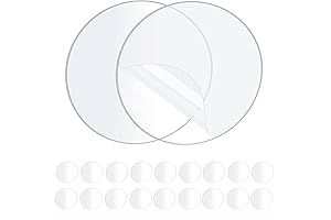 20PCS Double-Sided Tape for Ring Doorbell, Heavy Duty Adhesive Mounting Circle Rainproof Glue for Hanging