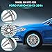 HOLUEKU New 18Inch 18x8 inch Silver Replacement Aluminum Alloy Wheel Rims Fit for Ford Fusion 2013 2014 2015 2016, ALY03960U77N, Direct Fit Replacement OEM Wheel Rim
