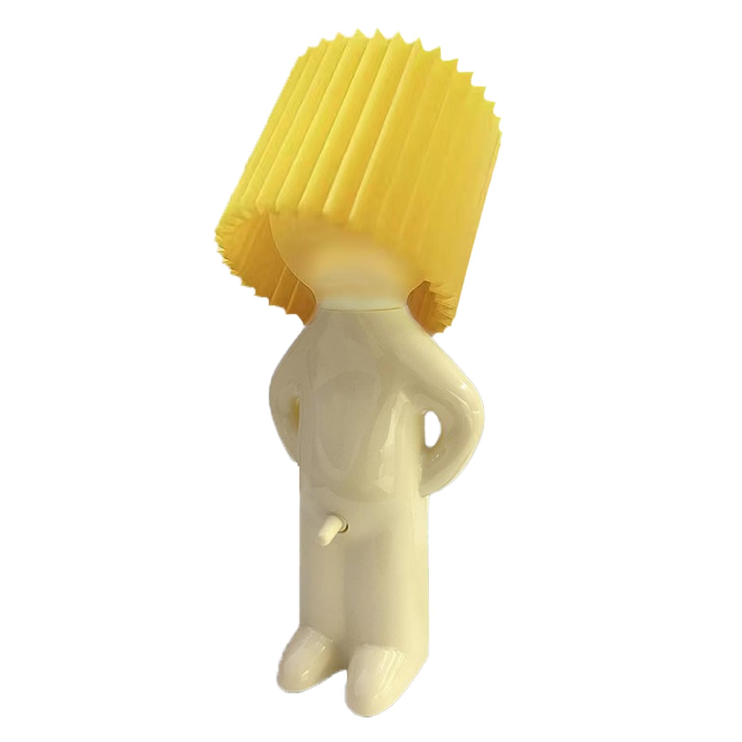 Naughty Boy Desk Light for Bedroom, Little Shy Boy Creative Lamp Plug-in Small Night Light, Novelty Gift, UK Plug (Yellow)
