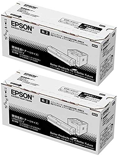 Amazon.co.jp: EPSON LPB4T24V 環境推進トナー 純正品 Sサイズ 2