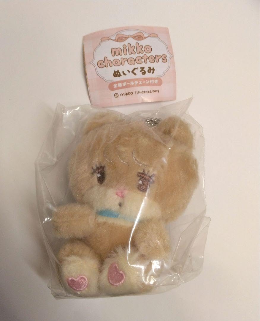 Amazon.co.jp: mikko characters ぬいぐるみ Latte ラテ : おもちゃ 