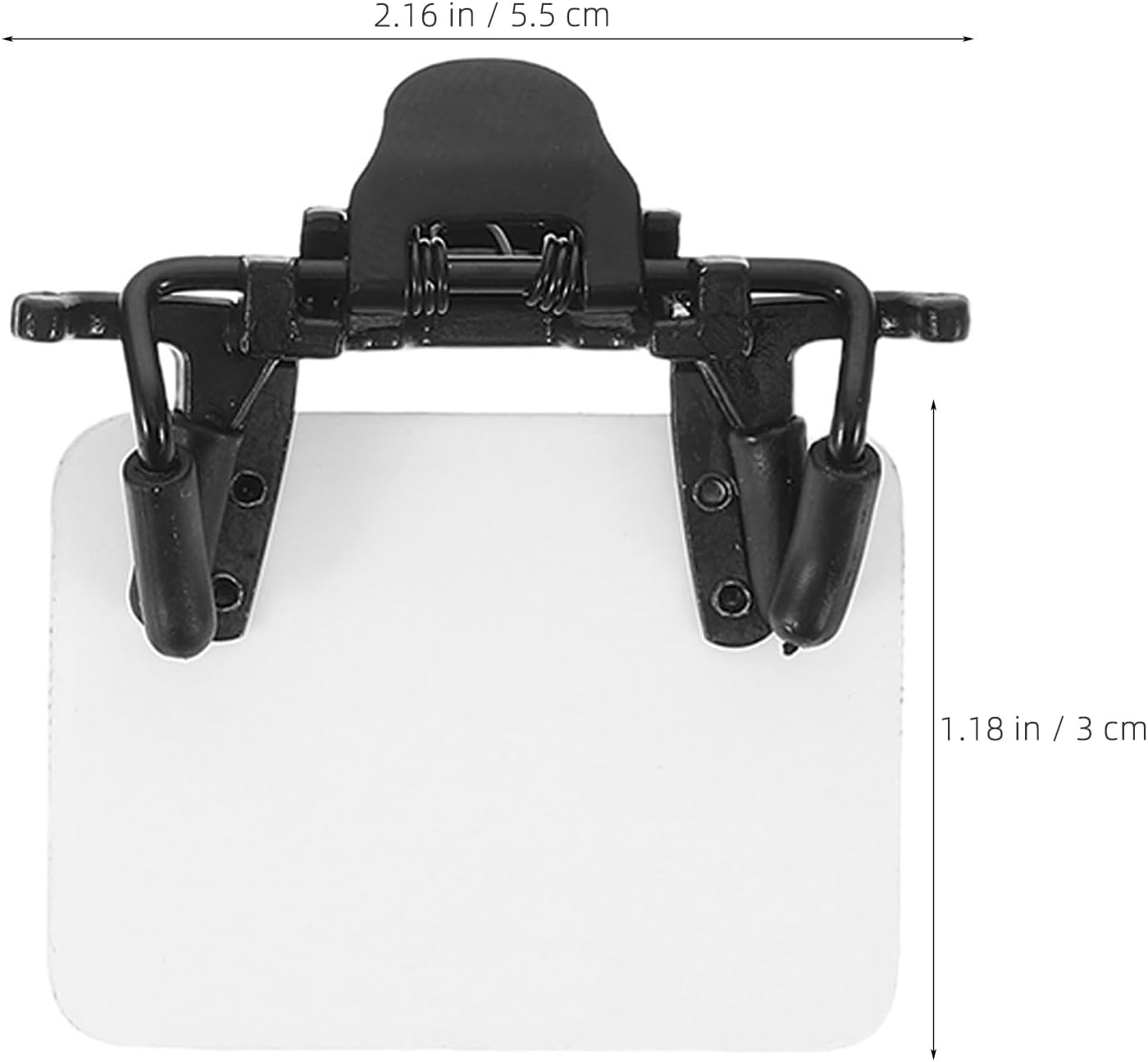 Shooting Glasses Blinder Patch, Clip On Archery Eye Blinder for Target Shooting Practice, Removable Standard Occluder Clip Eye Cover for Improved Focus and Aim Accuracy