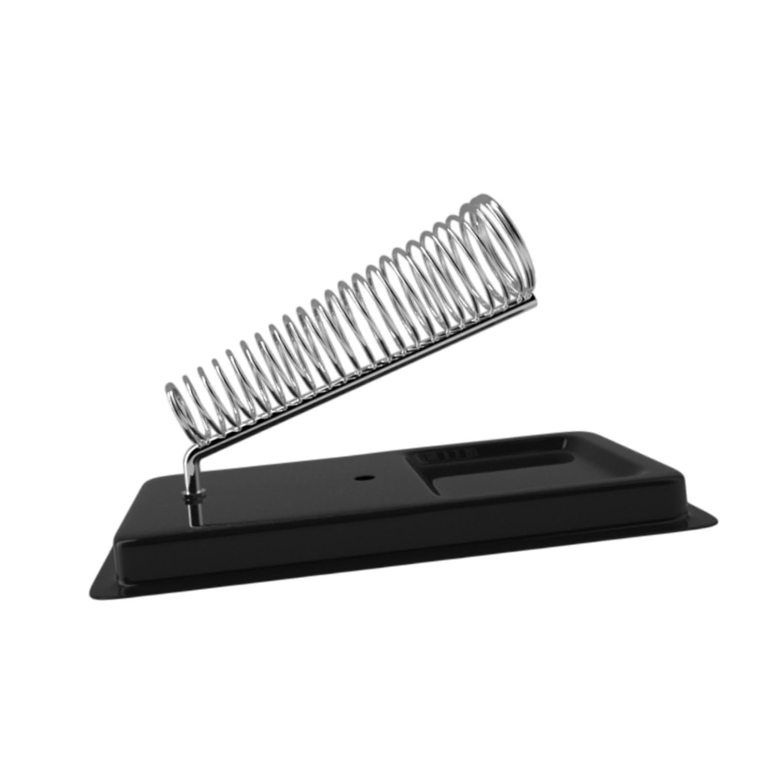 Tachiuwa Soldering Iron Stand Universal Sturdy with Sponge Slot Solder Iron Holder Soldering Station for Home Electricians Workbench