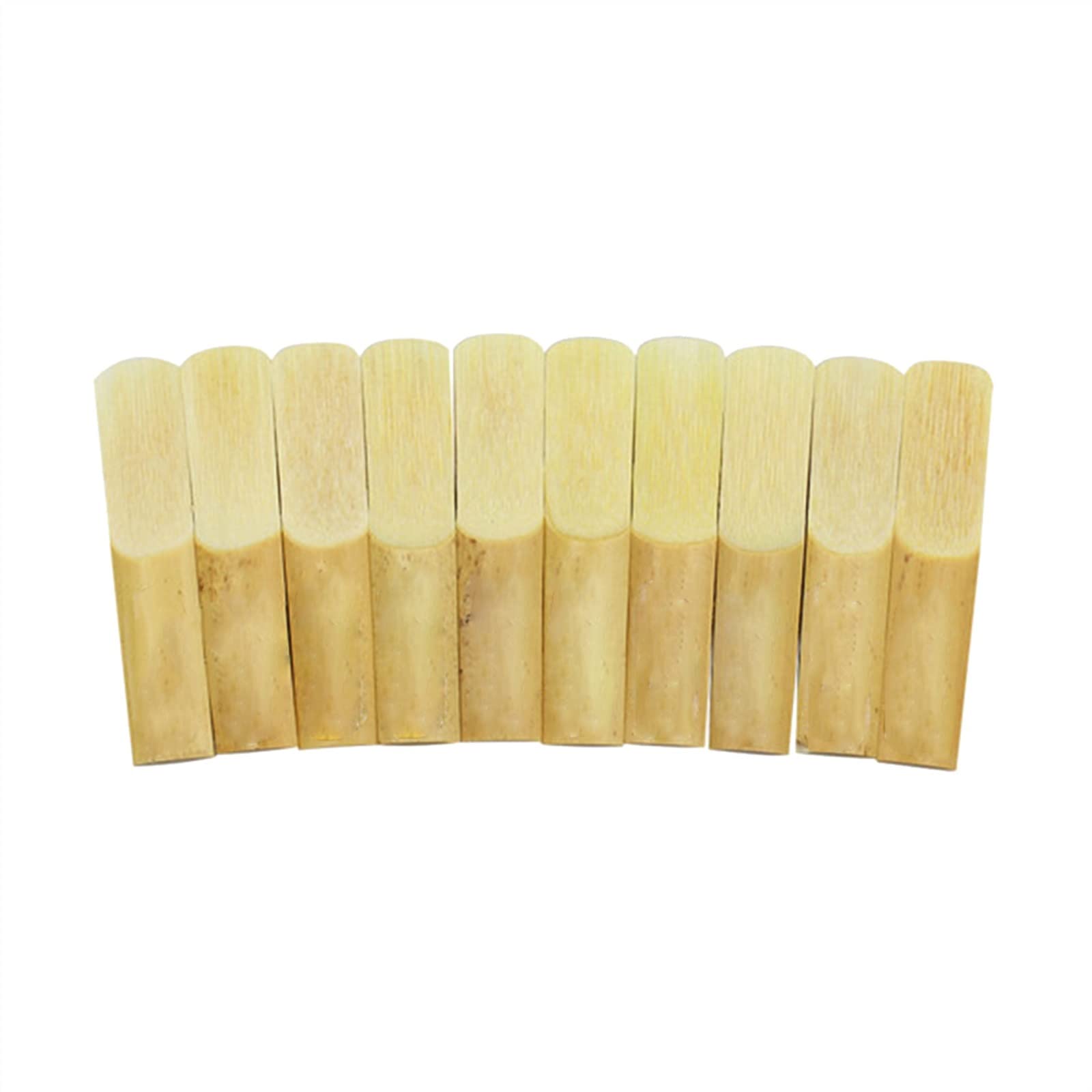 Saxophone Parts 10pcs Bb Tenor Saxophone Reeds Strength 2.5 for Instrument Accessories