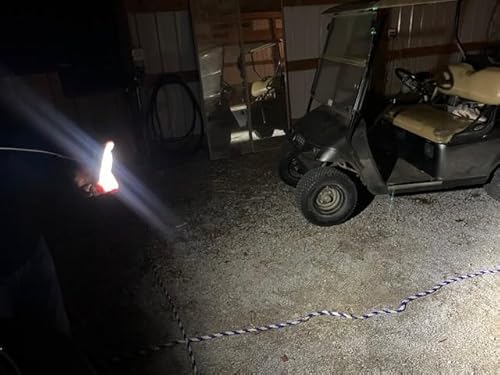 Hooma Par 36 Glühbirne Arbeitsscheinwerfer Led 12V Traktor Rund LED Scheinwerfer 12V 24V 4.5 Zoll Kompatibel mit John Deere/Massey Fusion/Ford New Holland