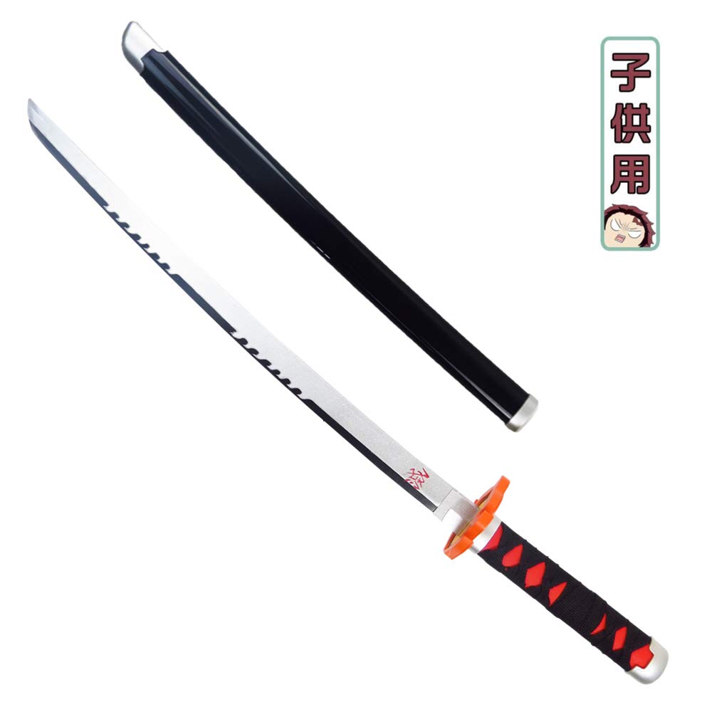 Amazon.co.jp: SKYANIME 炭治郎 日輪刀 子供 鬼滅の刃 ヒノカミ神楽刀