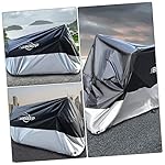 GLEAVI-2-Pcs-Motorcycle-Cover-Sportster-Exhaust-Dustproof-Motorbikes-Cover-Dustproof-Cover-for-Motorbikes-Motorcycle-Protector-Motorbike-Storage-Bag-Oxford-Cloth-Dust-Cover