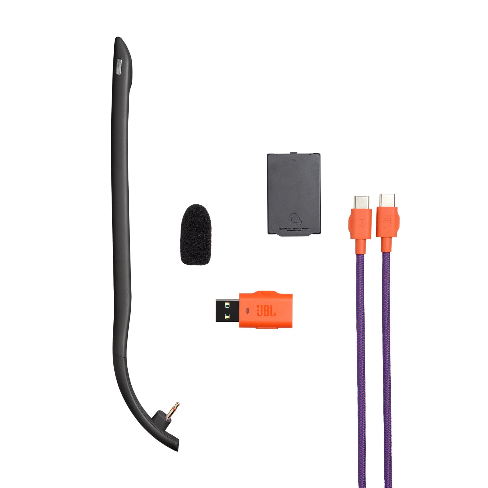 JBL Quantum 650, Casque Gaming sans Fil Bluetooth, Noir | Son Spatial JBL Quantum, Micro à Réduction de Bruit, Câble USB-C, 45 Heures d’autonomie, Compatibilité Multiplateforme