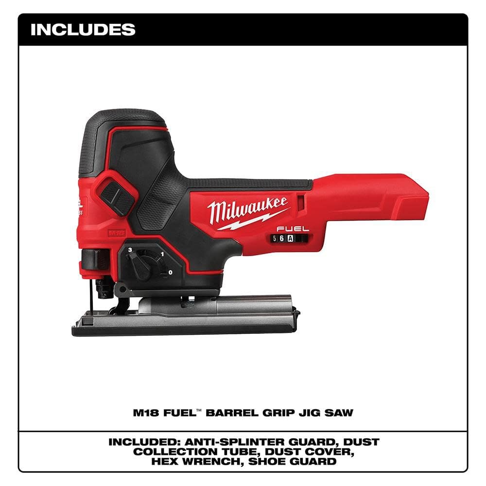 MILWAUKEES Jig Saw18VDCBarrel Grip product thumbnail 4