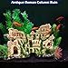 VMCN Antique Roman Column Ruin Aquarium European Castle Decoration for Fish Tank Castle Cave Hideouts Rocks Plants Supplies Accessories Safe for Freshwater and Saltwater Fish Tanks – Large