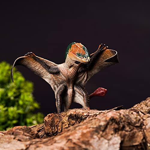 Image of Realistic T Rex Dinosaur Animal Figure for Kids Real Textured Dinosaurs Toy (Pterosaur (27F)