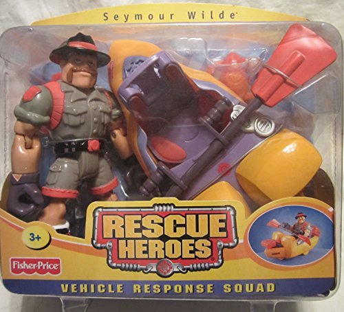 Rescue Heroes Vehicle Response Squad Seymour Wilde & Kayak