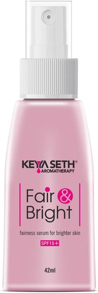 KEYA SETH AROMATHERAPY “Fair & Bright “Serum – Non-Greasy Light weight, Skin Brightening whitening Nourishing with Quick Absorbing for Men & Women.