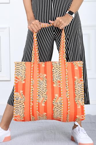 Bolso Tote de Algodón para Mujer, Reutilizable y Lavable miniatura 3