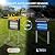 Solar Bug Zapper Outdoor, 4500V Waterproof Mosquito Zapper with 10W Solar Panel, Cordless Rechargeable Electric Fly Zapper, Mosquito Killer Lamp with Auto Sensor for Patio, Backyard, Garden, Camping