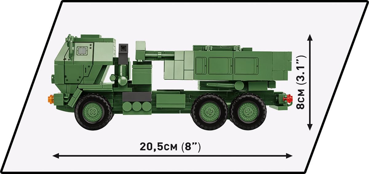 COBI M142 HIMARS, Multicolor, 8 inches - Image 3