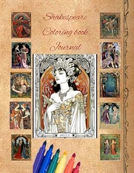 Shakespeare Coloring book Journal