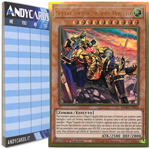 Andycards Yu-Gi-Oh! - SPETTRALICH IL SIGNORE