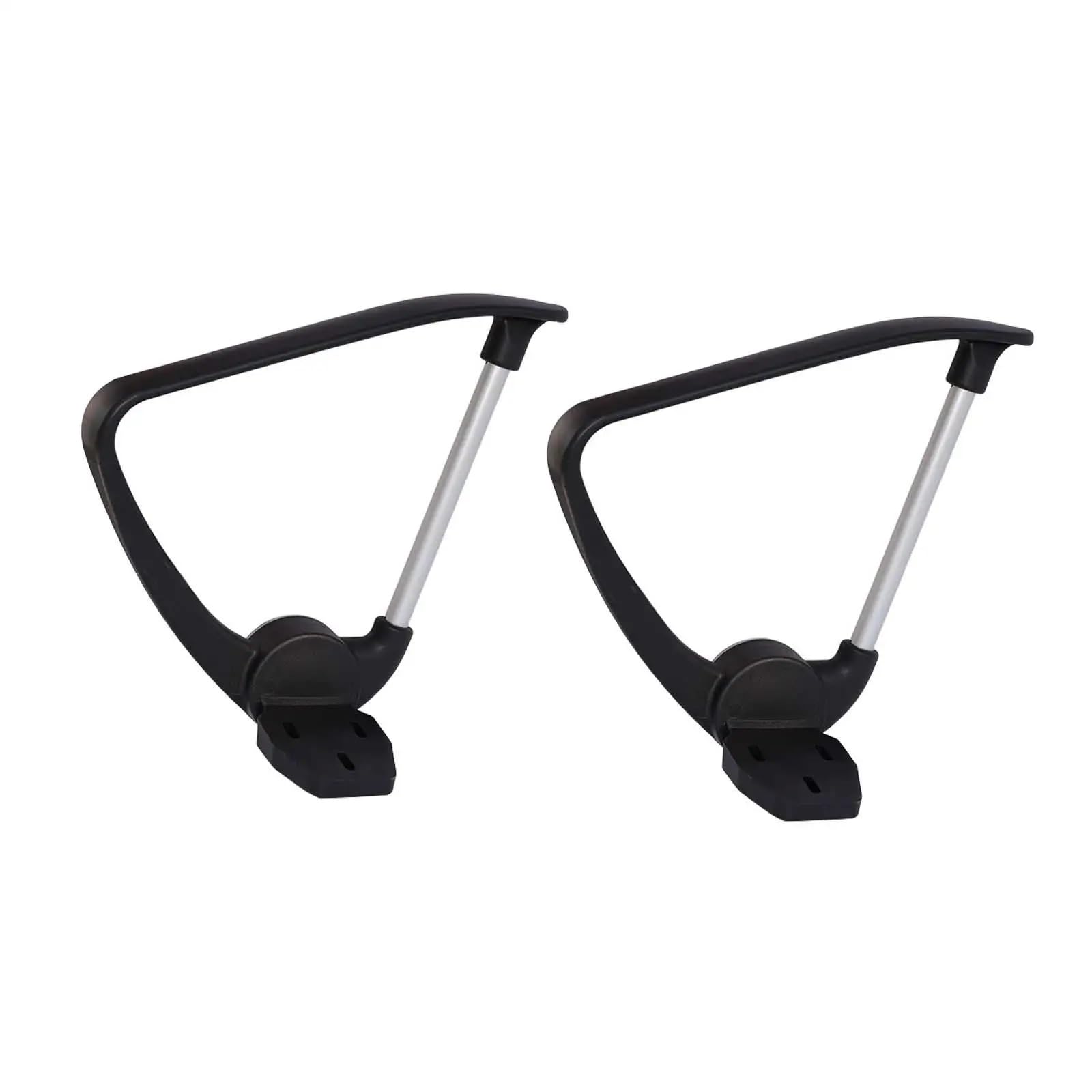 2 reposabrazos for Silla de Oficina, Izquierdo y Derecho, fáciles Instalar, giratorios, for Ordenador, Juegos para Sillas De Oficina