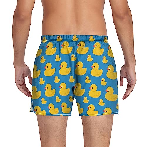 Mens Boxer Shorts Soft Funny Pattern Sleep Short Underwear Breathable Athletic Sport Briefs2