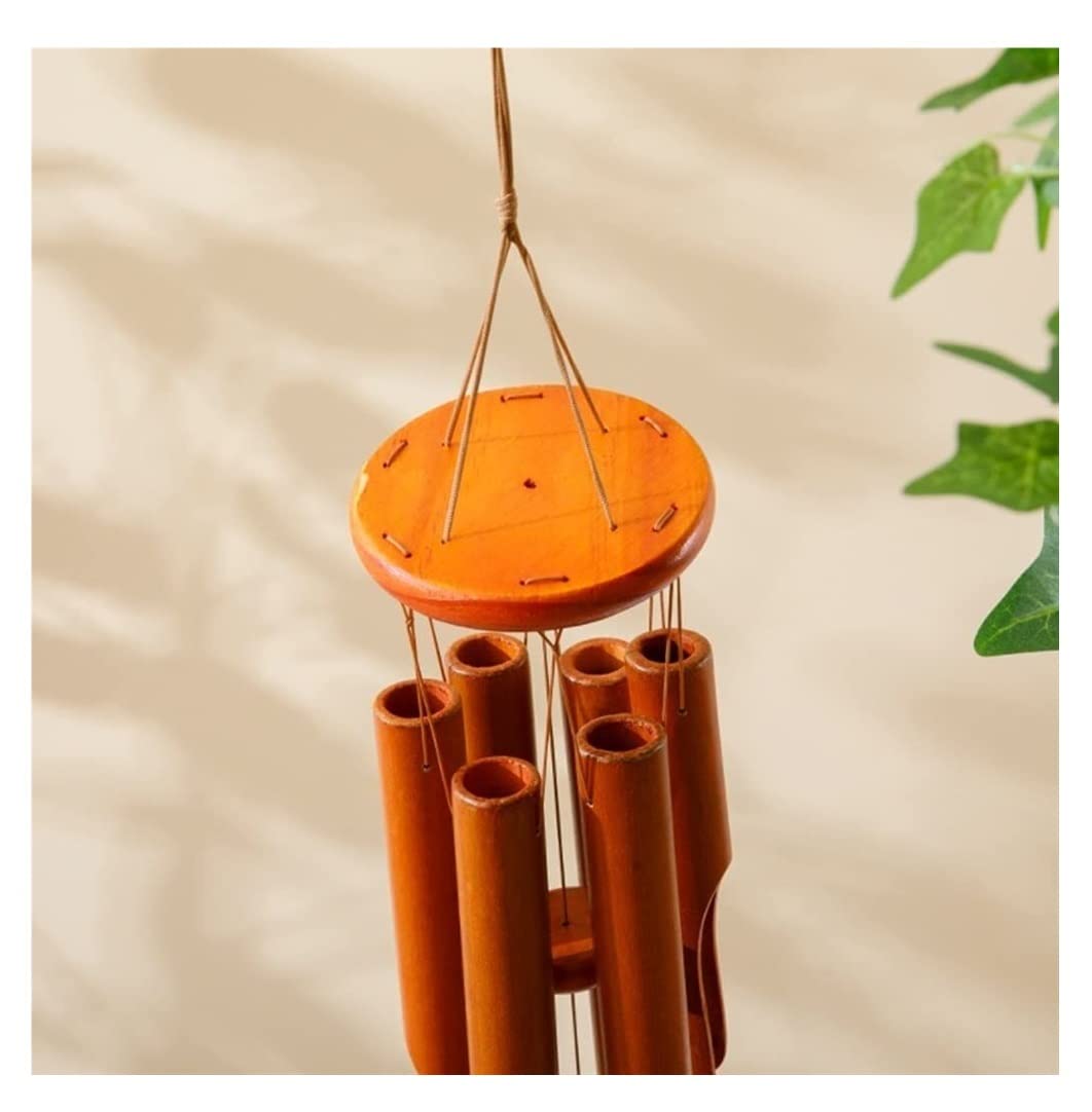 Carillons éOliens Carillons Éoliens en Bambou 29'' Bois pour Jardin Extérieur, Terrasse Et Décoration D'intérieur DéCoration IntéRieure ExtéRieure