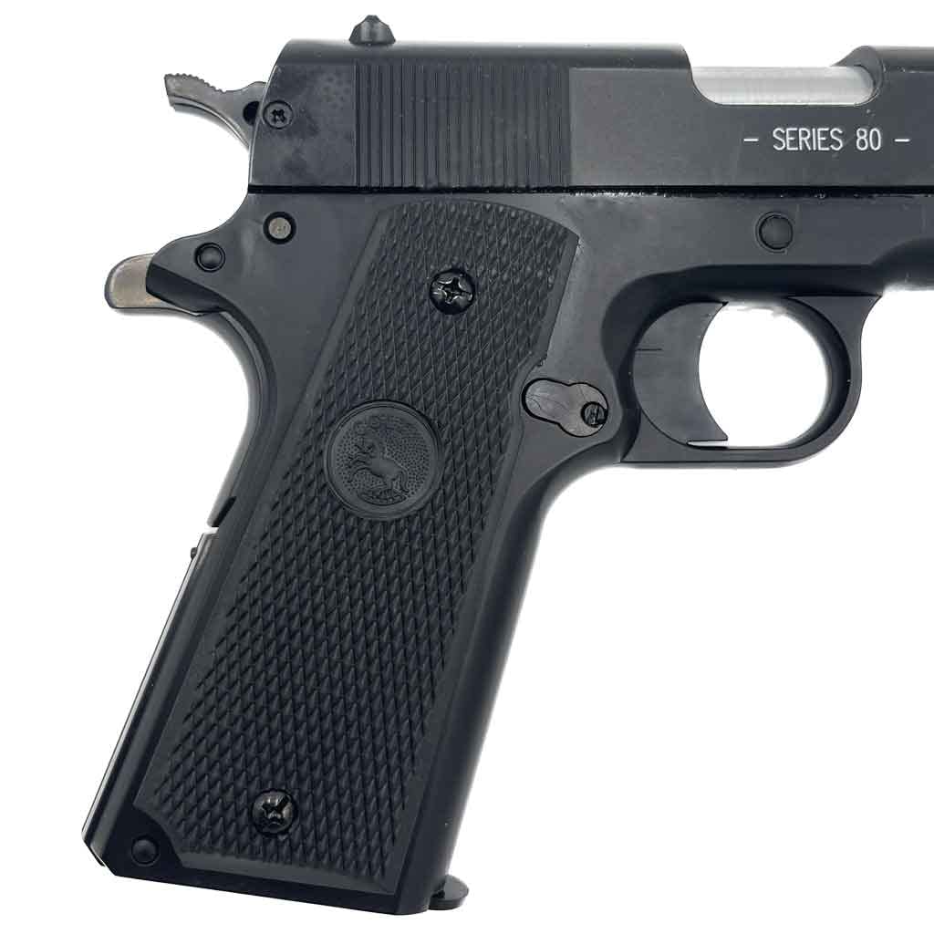 Pistola de airsoft Colt 1911 A1 HPA (0,5 julios) con cañón de metal