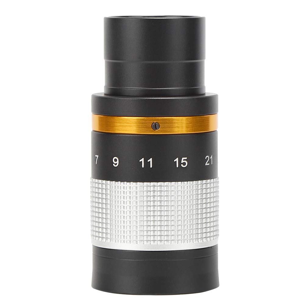 Sxhlseller Oculaire à Revêtement Multicouche Complet de 1,25 Pouces - Télescope à Zoom Continu 7-21 mm - Convient pour Un Télescope Astronomique de 1,25 Pouce / 31,7 mm