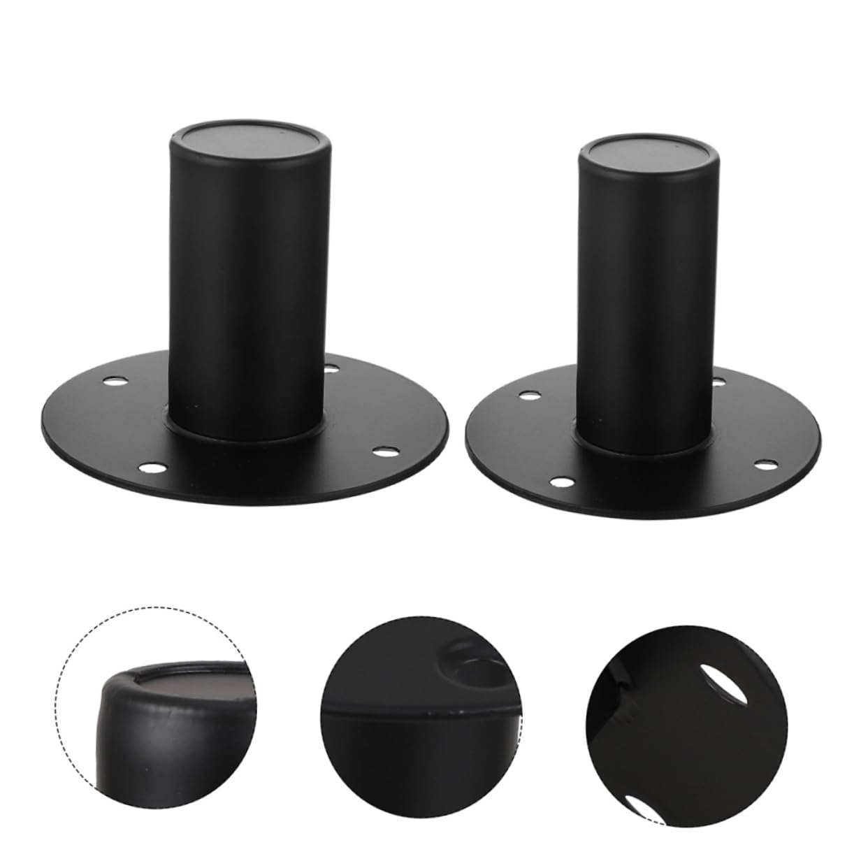 Vaguelly Loudspeaker Base Pedestal Wall Mount Bracket for Indoor Stage Accessories