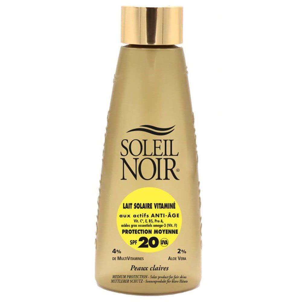 Soleil Noir Vitaminised Sun Milk Medium Protection SPF20 150ml