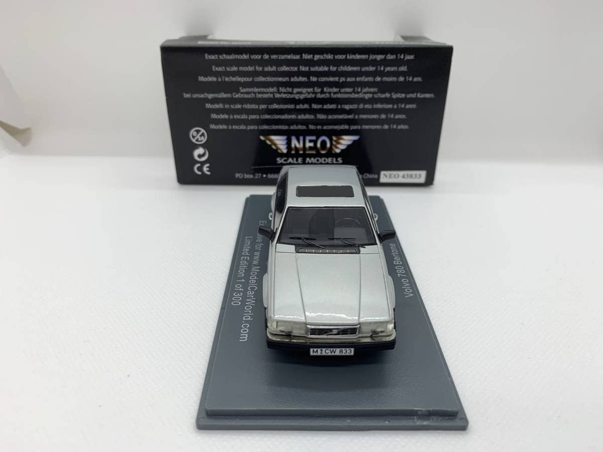 Amazon.co.jp: NEO 1/43 Volvo 780 Bertone : Hobbies