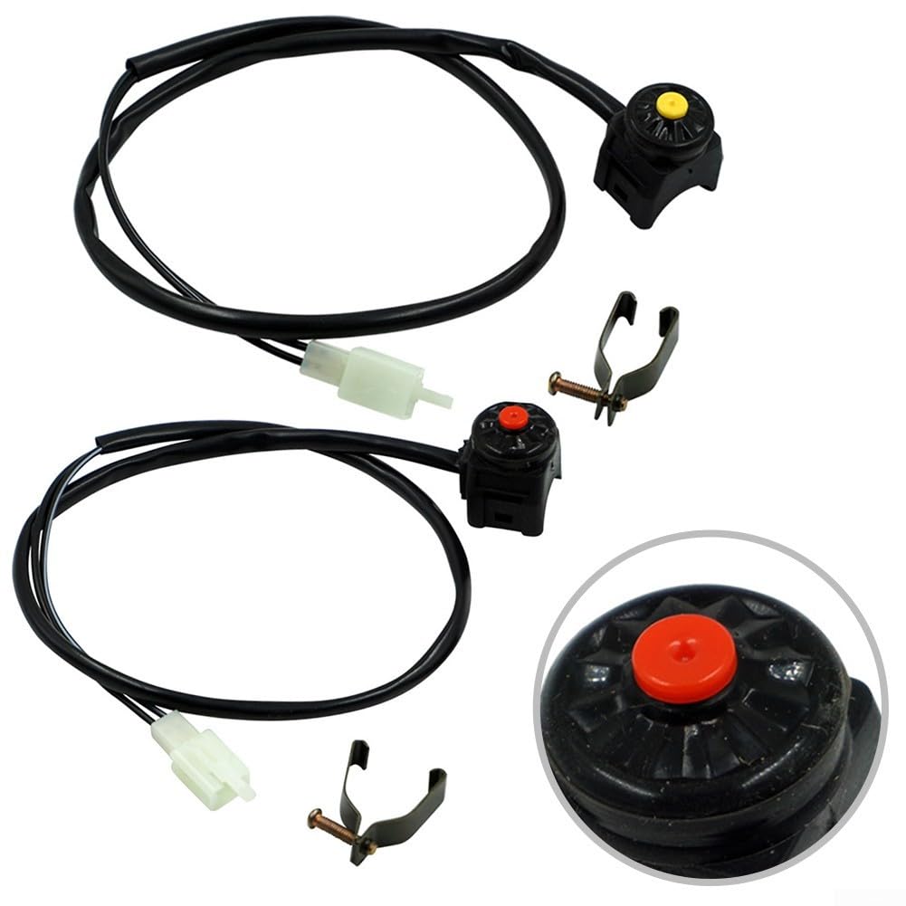 Kill Switch per manubrio moto pulsante arresto motore rosso