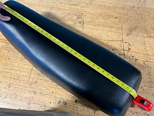 Replacement seat Cover fits Suzuki LT125 & LT185 New seat Cover 1983-87 LT 125 185 Black J25B