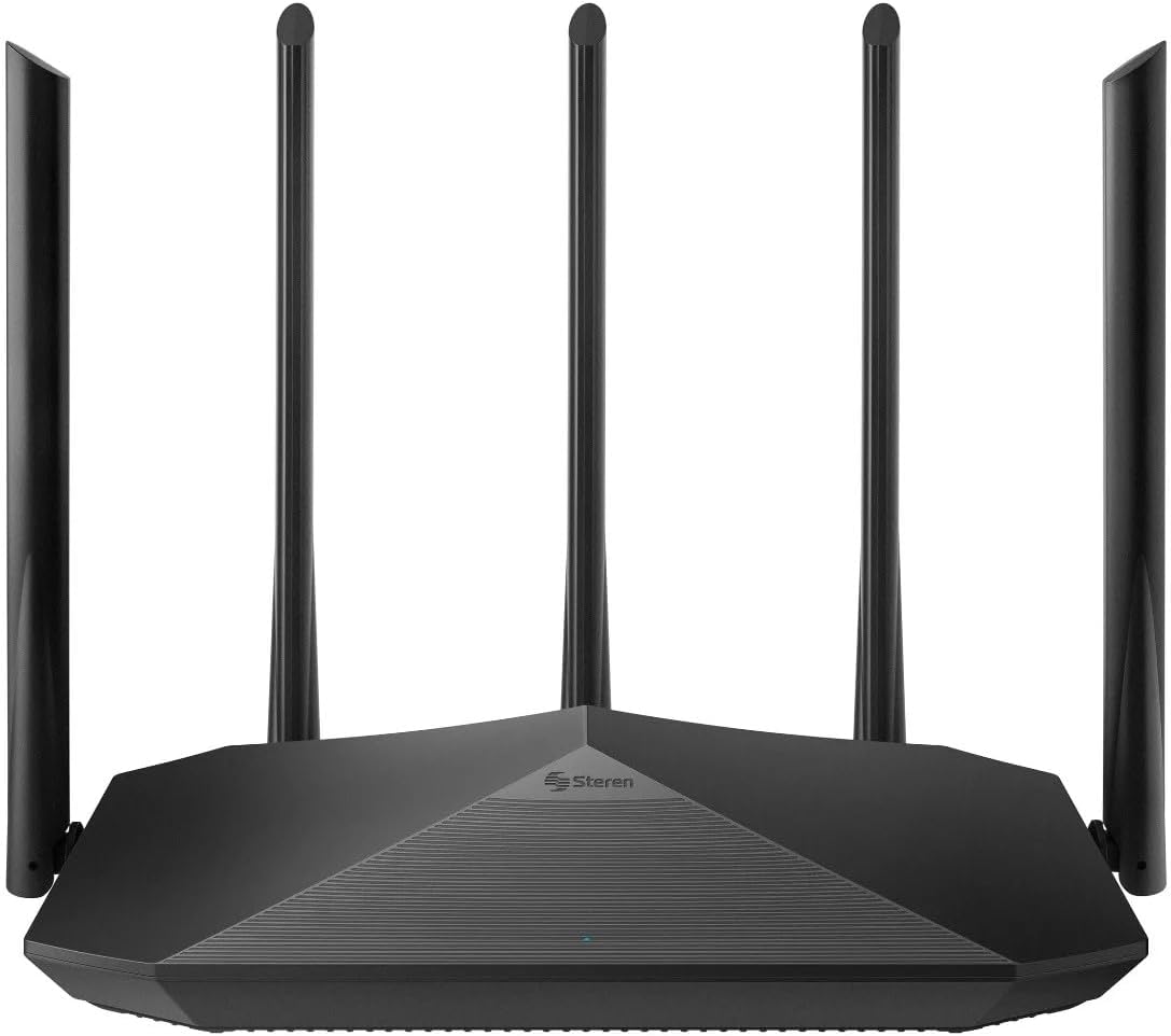 STEREN Repetidor/Router Wi-Fi 6*, 2,4 GHz y 5 GHz (B/G/N/A/AC/AX ...