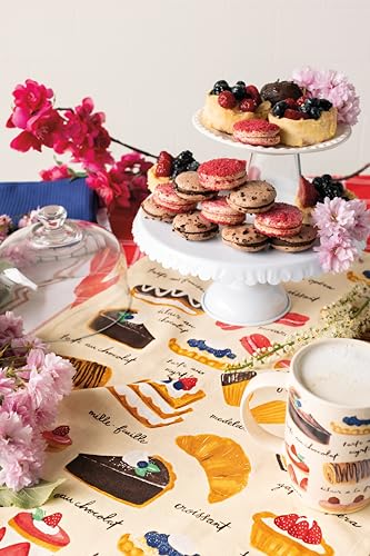 Image of Now Designs Patisserie Printed Kitchen Towel, 18x28 inches
