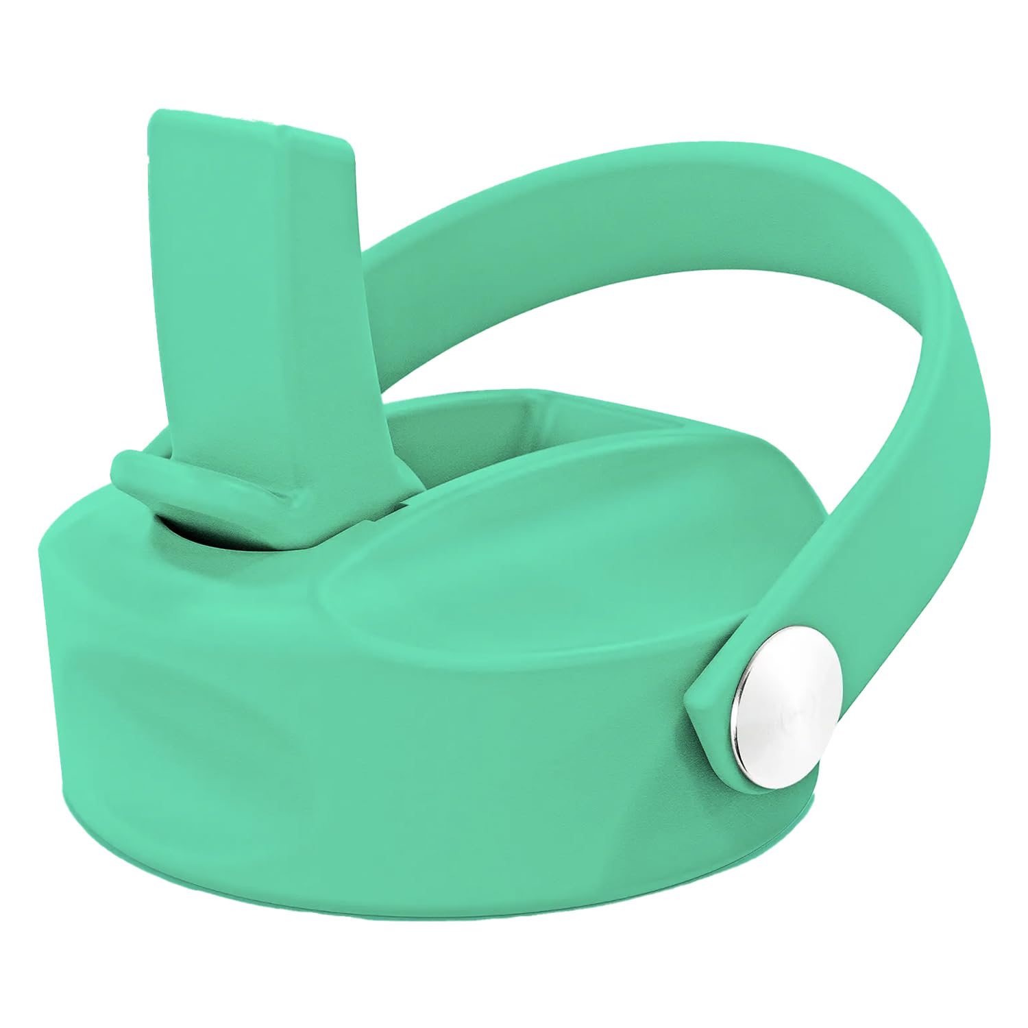 DYLN Straw Sports Cap, Compatible with 40, 32, 25 oz DYLN Bottles, Straw Lid, Water Bottle Lid Replacement, Leak-Free Design, Mint