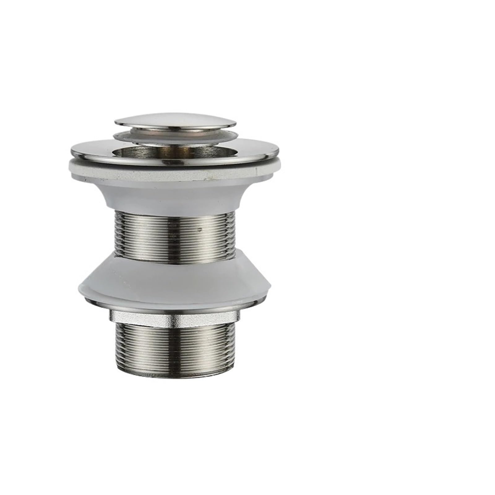 Pop Up Clack, Pop Up Sink Plug Replacement with Strainer, Bathroom Drain Stopper Multicolor(Nickel a)