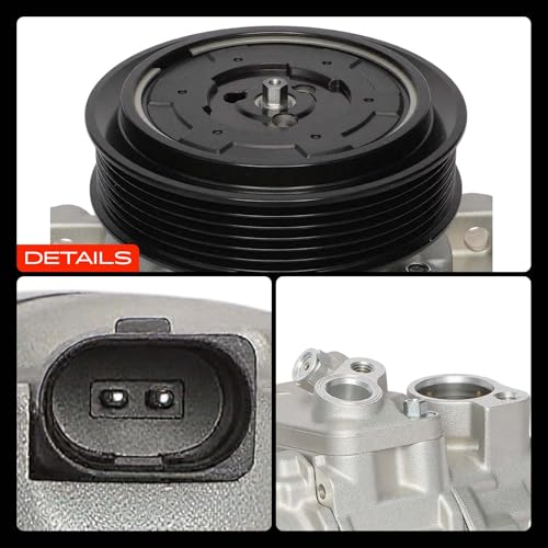A-Premium Air Conditioner AC Compressor with Clutch Compatible with Audi A4 A4 Quattro 2005-2013, Q5 2011-2012, A5 A5 Quattro 2010-2012, A6 2012-2015, A6 Quattro 2013-2015, 1.8L 2.0L 3.2L by A-Premium - Image 9