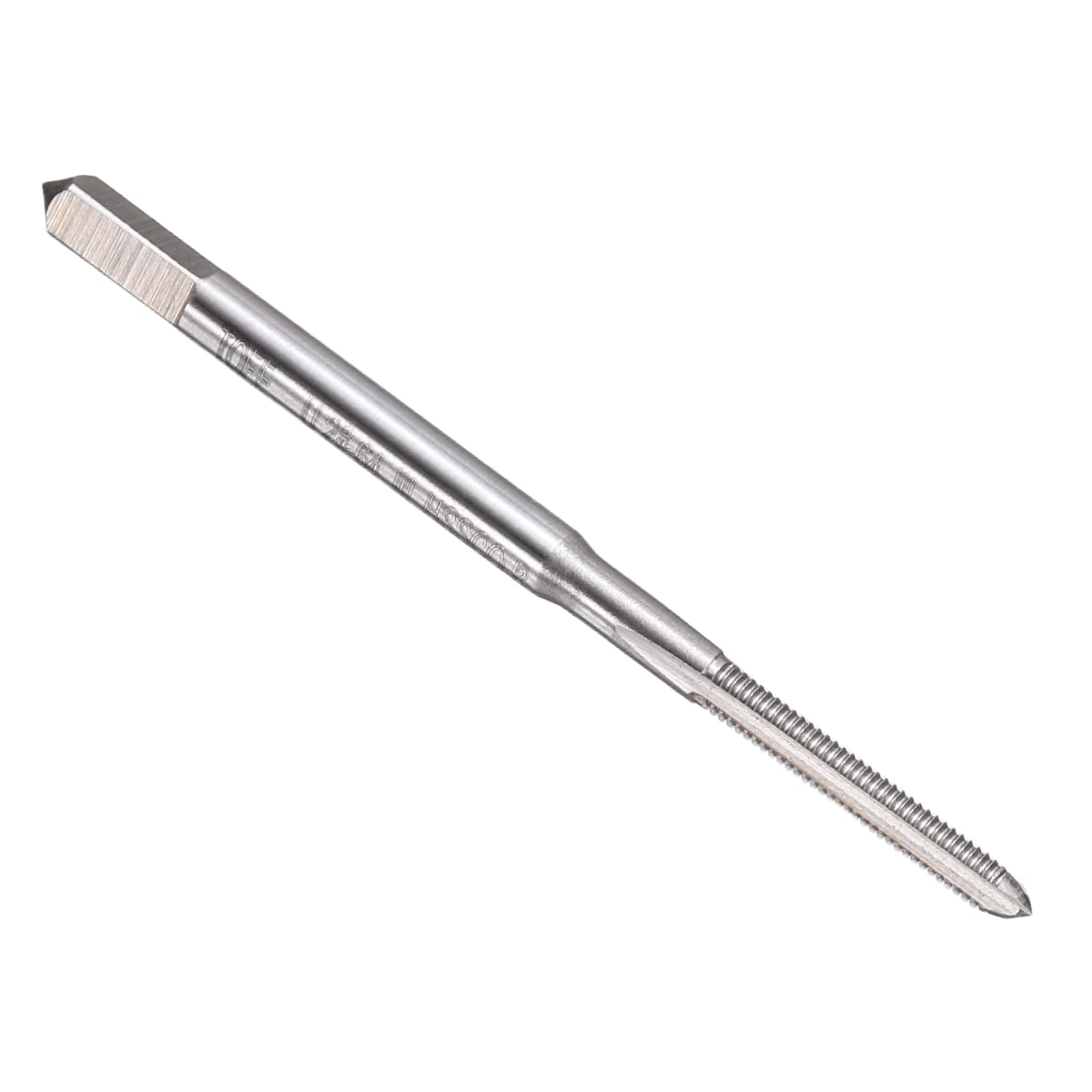 sourcing map Hand Bottom Tap #2-64 UNF 2B Thread Bottoming Style Threading Taps High Speed Steel HSS6542 Straight Flutes Screw Tapping Tool