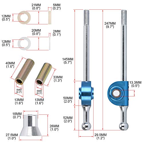 5 Speed Throw Short Shifter Quick Gear Kit 5 Speed Compatible for 96-06 Subaru Impreza WRX STI - Image 5