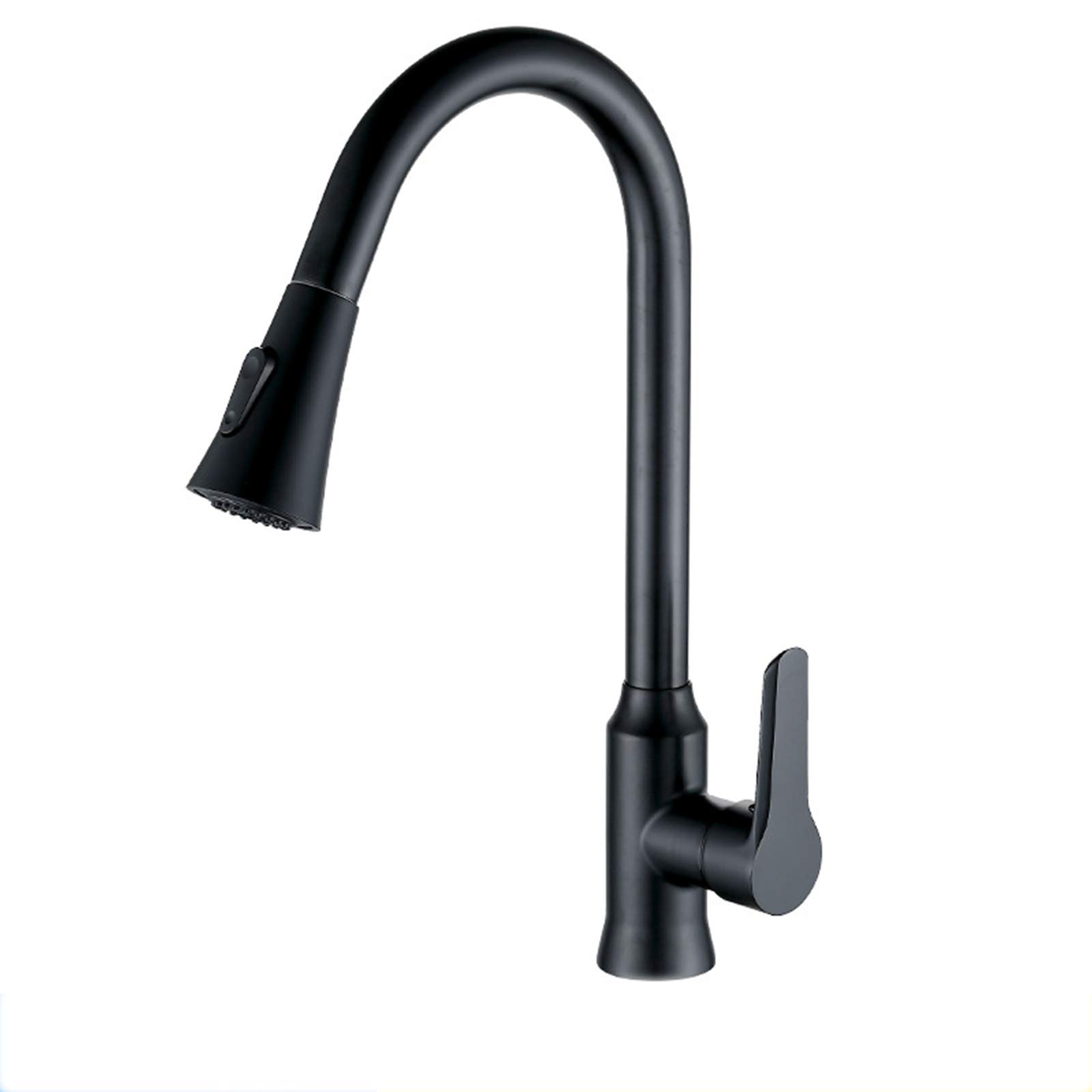 Robinet de cuisine extractible pour nettoyer facilement les grands éviers à double bac