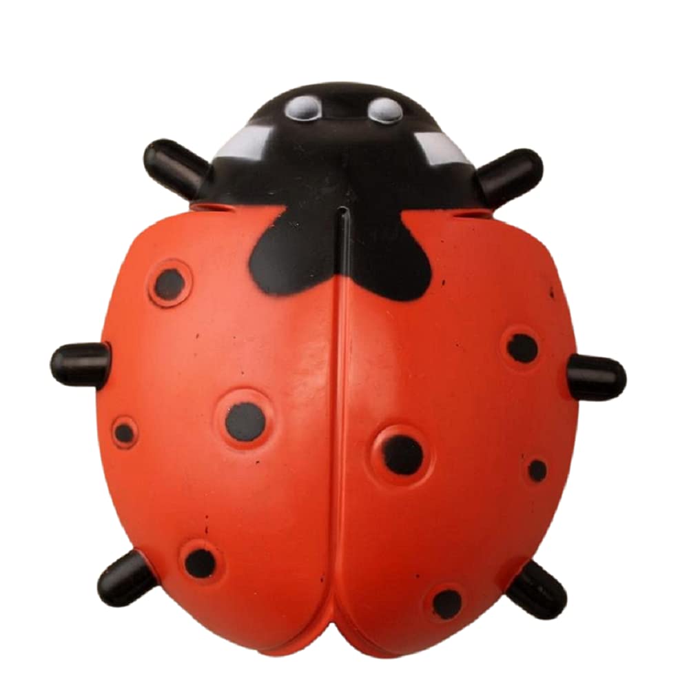 Insect Shape Window Thermometer with Suction Cups Indoor Outdoor (Lady Bug)