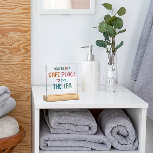 Decoración de oficina acrílica con frase motivacional miniatura 4