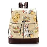 Vielseitig: Dieser Lederrucksack kann als Schulrucksack, Umhängetasche, lässiger Tagesrucksack verwendet werden. Der Schultergurt des Mädchen-Rucksacks ist verstellbar für die meisten Menschen. Perfekt für Schule, Camping, Wandern, Reisen, Business usw.