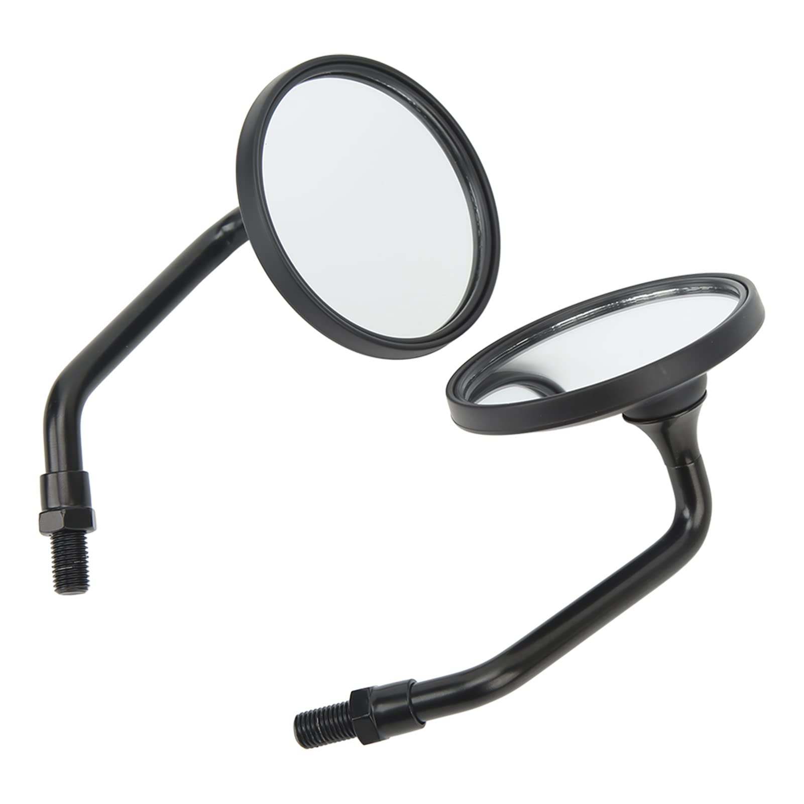 Dioche Lusterka Motocyklowe Prawe Uniwersalne Lusterko Wsteczne 3,4 Cala Wide Vision Lusterka Kierownicy do Motocykli - Wysoka rozdzielczość, Trwały Stop Aluminium CNC, łatwa Instalacja, Klasyczne