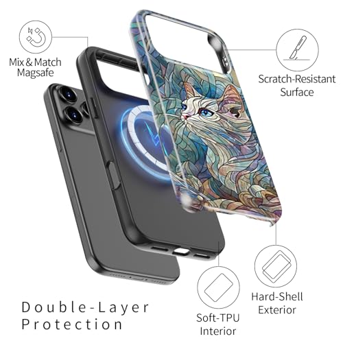 DorisMax for iPhone 17 Pro Max Case - Wireless Charging - Cute Floral - image 2