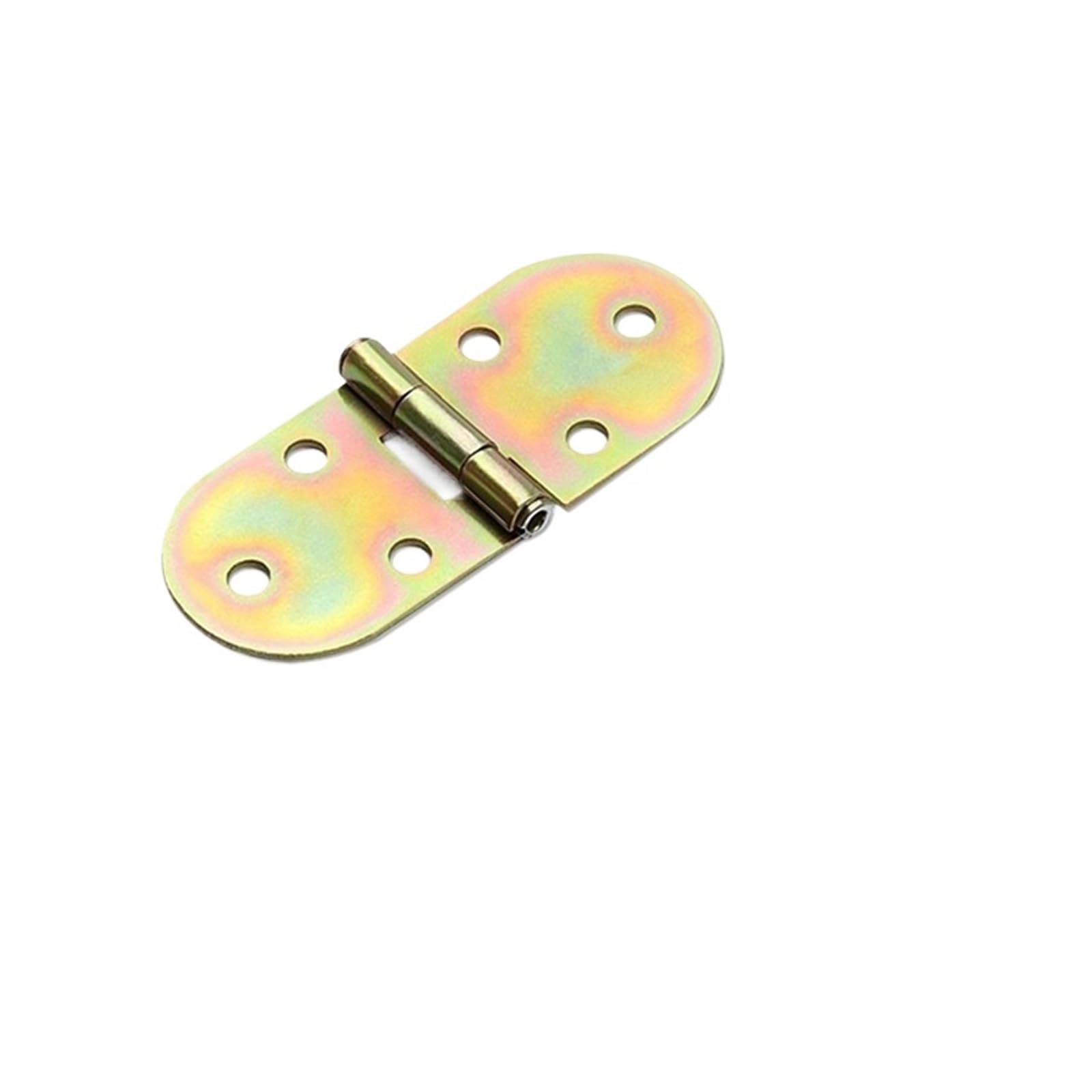 Kjbdqqh 8Pcs 180 Degree Folding Hinge 4/ Flip Hinge, 180 Degree Folding Tabletop, Suitable For Cabinets And Tables For Furniture