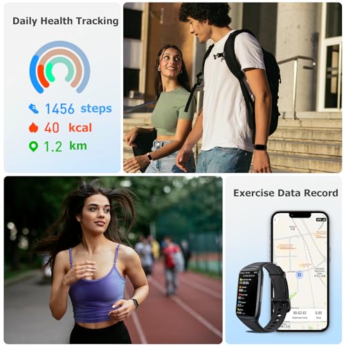 Engerwall GTL2 1.47 Inch Health Fitness Tracker Smart Watch With 24/7 Heart Rate, Blood Oxygen Stress Level Sleep Monitor, Ip68 Waterproof Activity Tracker And Smartwatch thumb #1