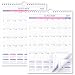 2019 Calendar - 2 Pack Desk/Wall Calendar 2019 for Family and Office, Thick Paper Calendar Planner with Bonus Notes Pages, January 2019 - December 2019, Wirebound, 8" x 11"