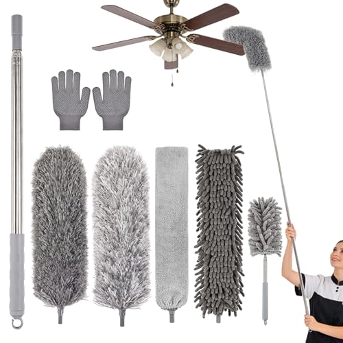 7PCS Stainless Steel Duster Kit
