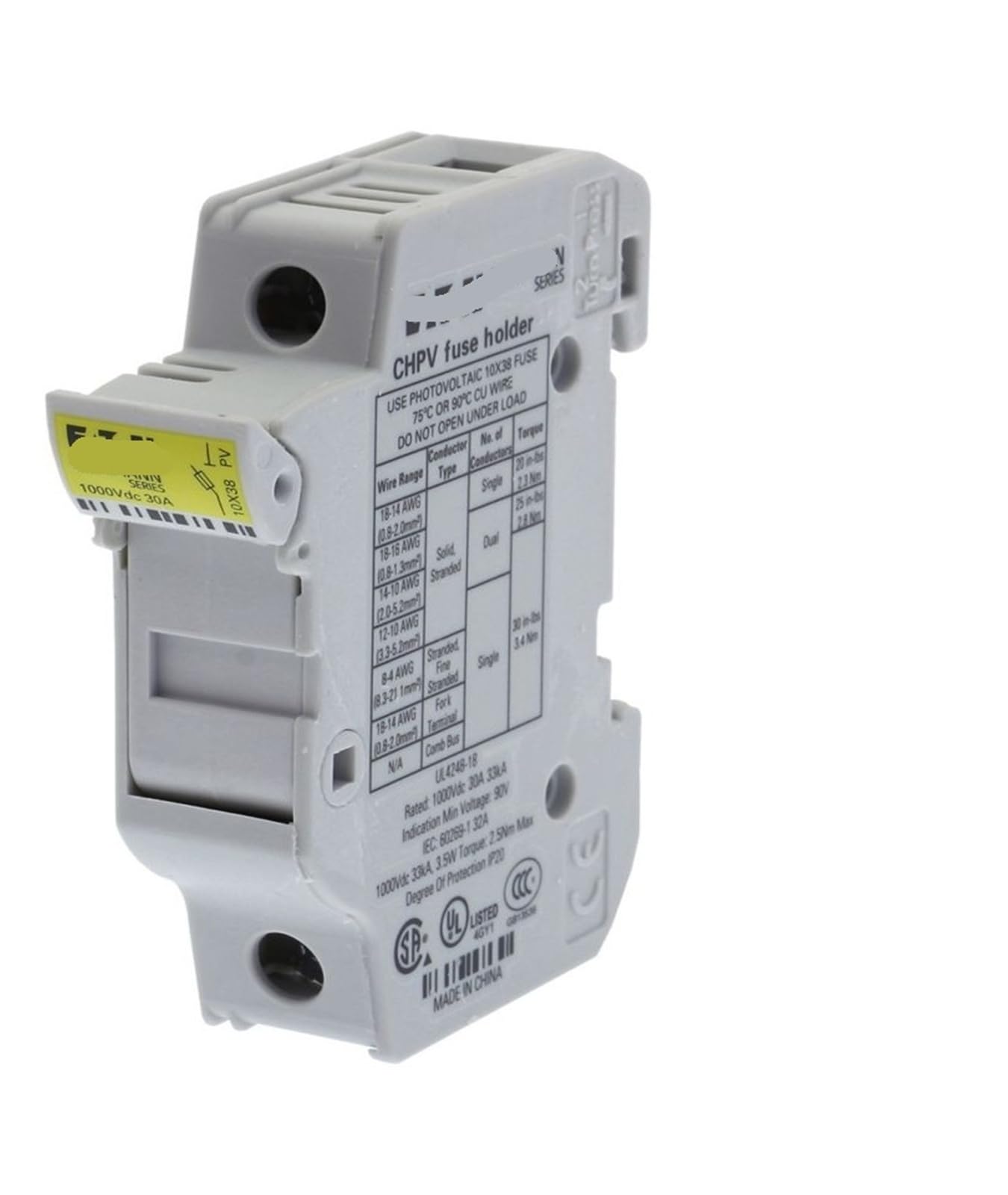 QRUYHBAJU Fast Fuse KTK-1-2-3 600V 3A 10x38mm Fuse